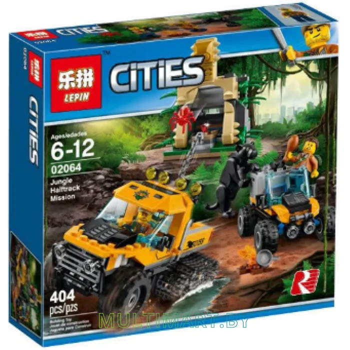 Конструктор Lepin 02064 Миссия "Исследование Джунглей"